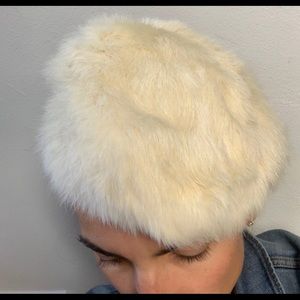 VINTAGE Fur Cap circa 1950